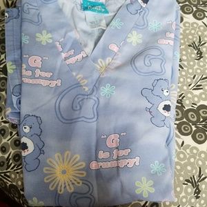 Care bear scrub top